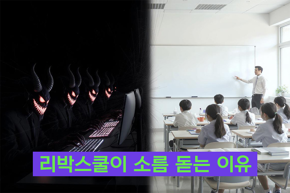 리박스쿨댓글조작