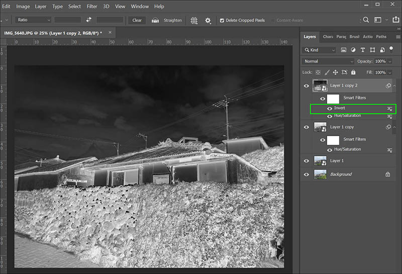 어도비-포토샵-이미지-반전