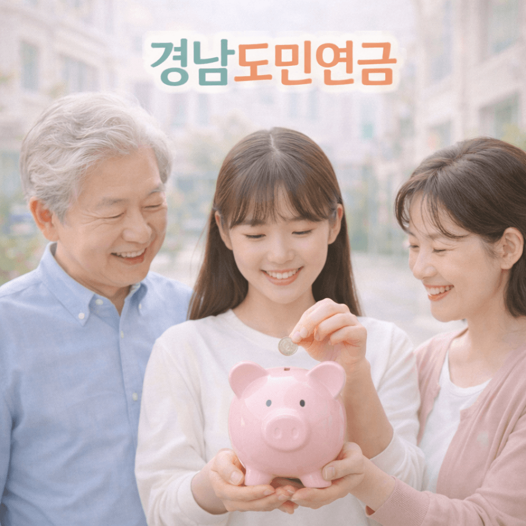 경남도민연금 가입 조건 방법