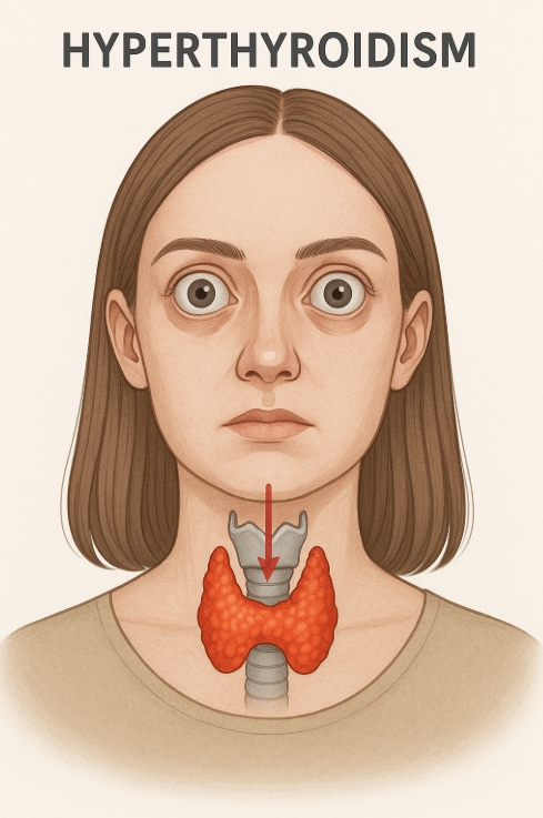 갑상샘항진증 관련 자료 사진