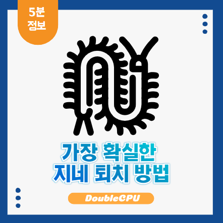 지네 없애는 방법