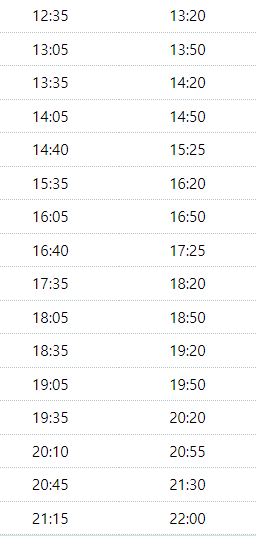 부산 양산 60번버스 평일 출발 시간표