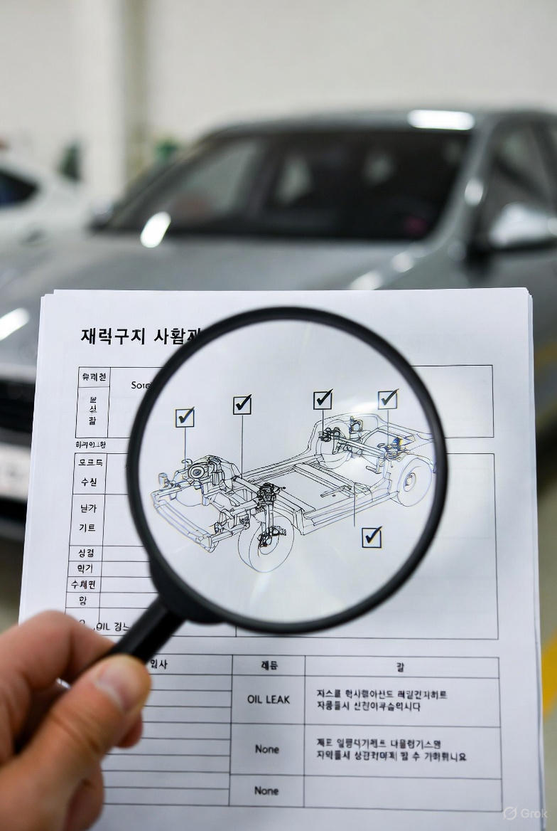 중고차 구매 관련 사진