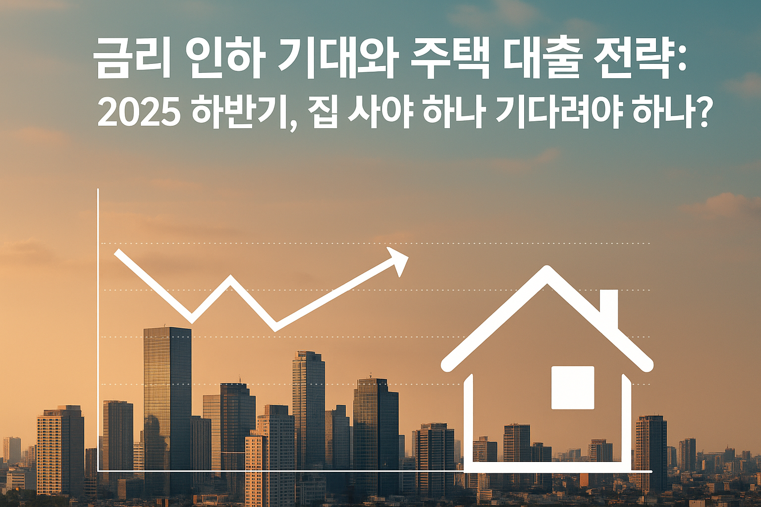 금리 인하 기대와 주택 대출 전략