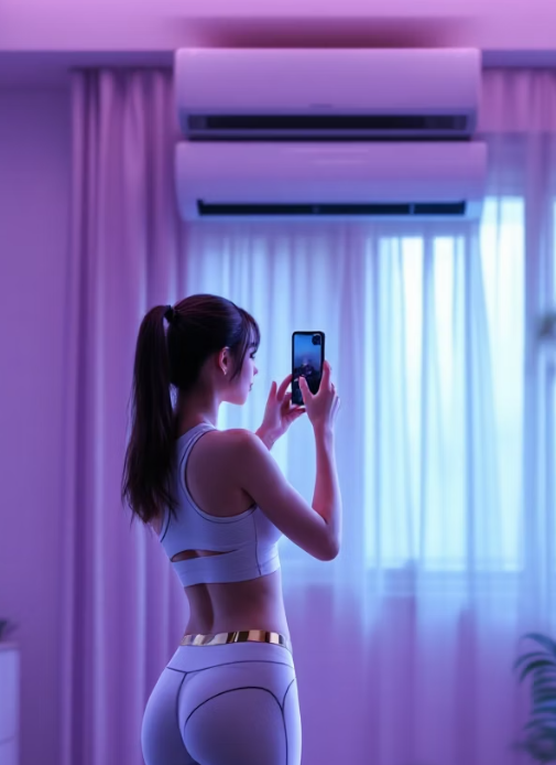 고장난 에어컨 증거자료 확보