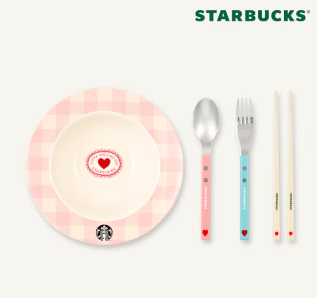 디어러브 볼 &amp; 커트러리 세트