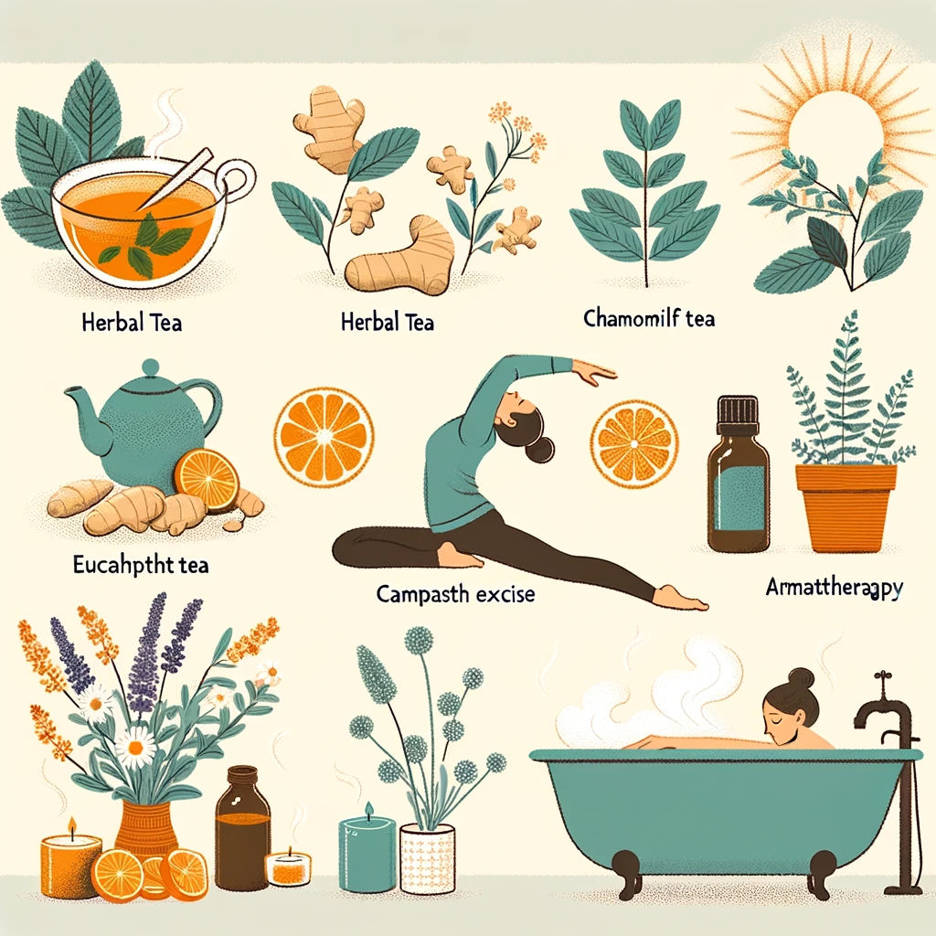 냉방병 걸렸을 때