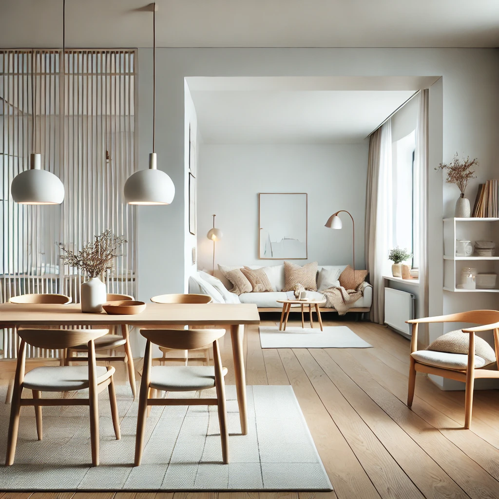 북유럽 스타일 아파트 인테리어