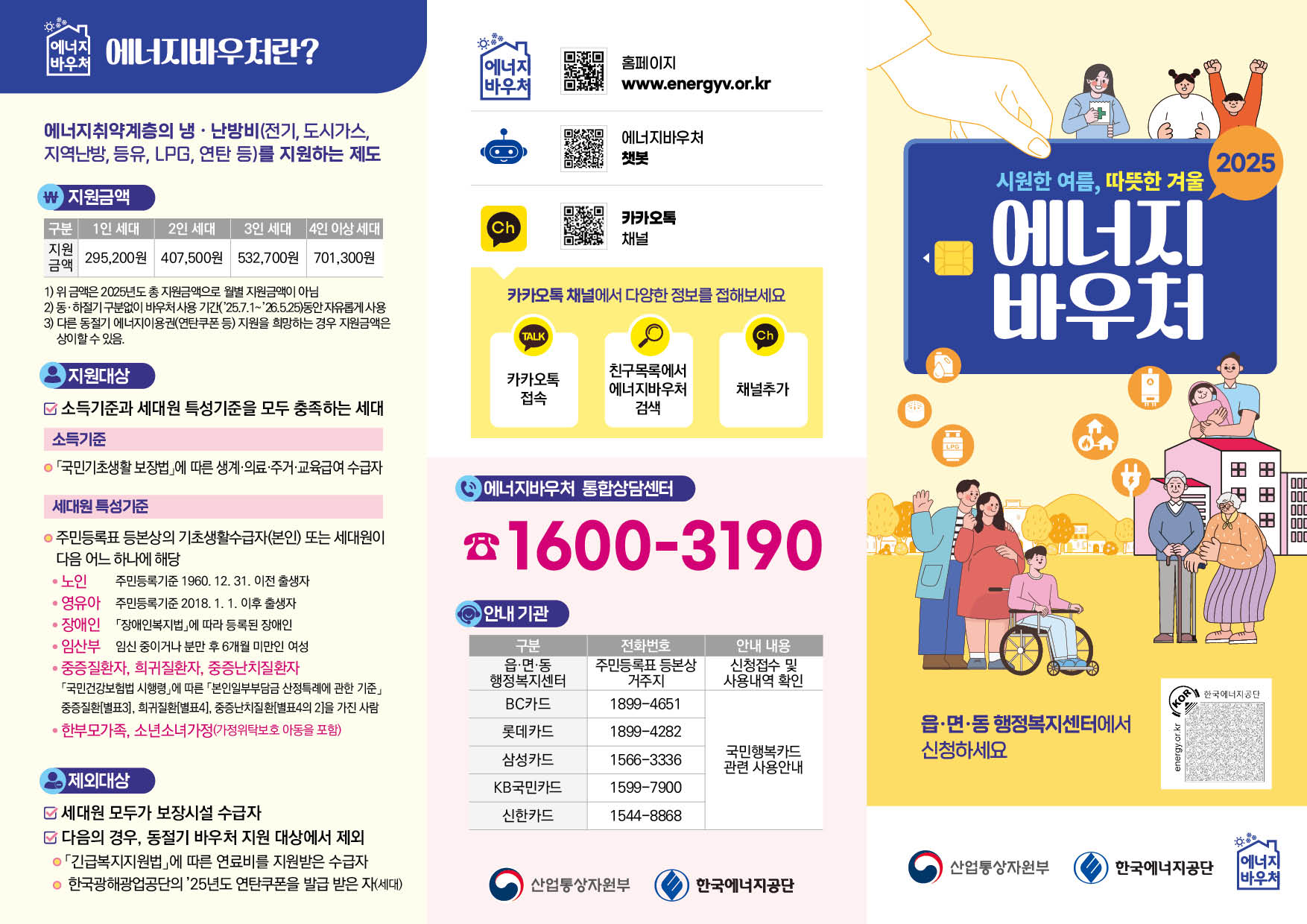 에너지 바우처 신청 대상과 신청 방법
