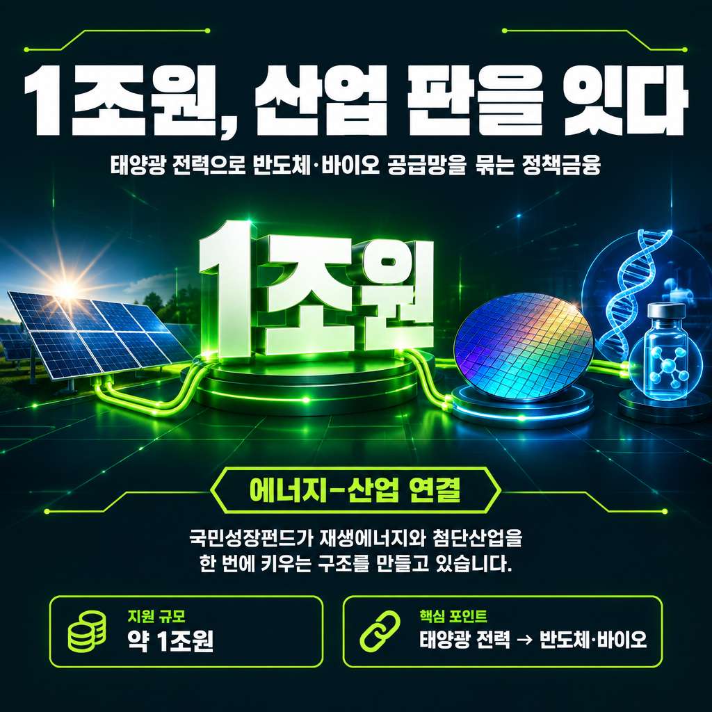 1조원, 산업 판을 잇다