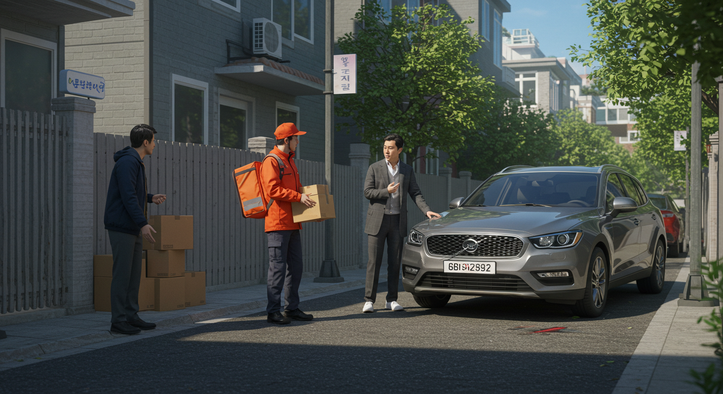 수리비분담&amp;#44; 불법주차