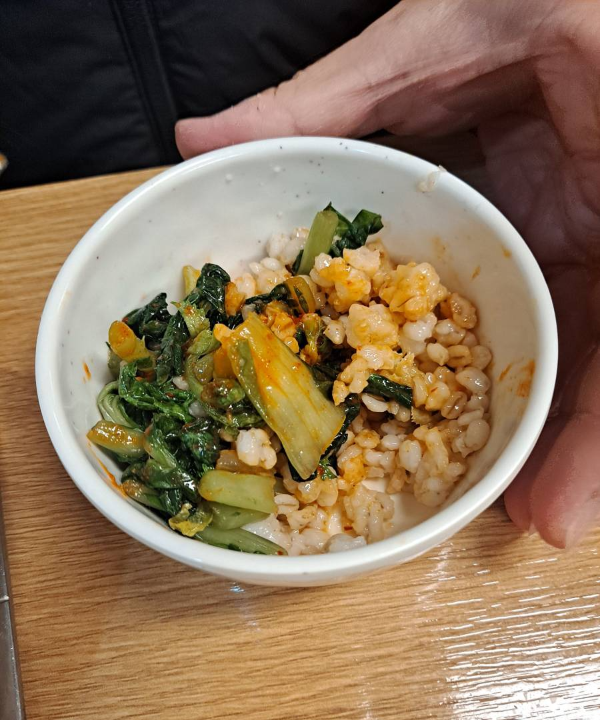 오늘도 보리밥