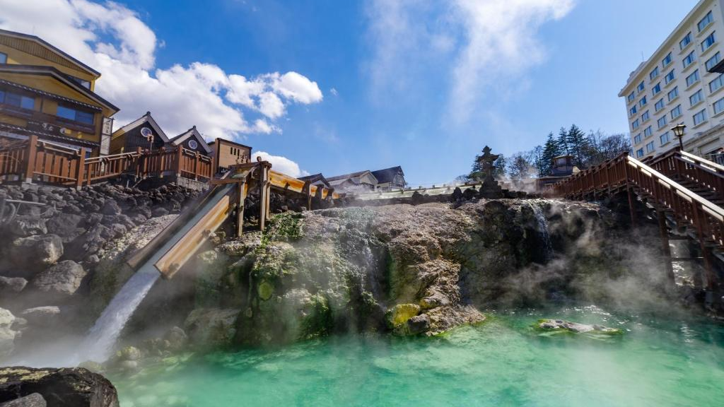 쿠사츠 온천 마을 료칸 추천