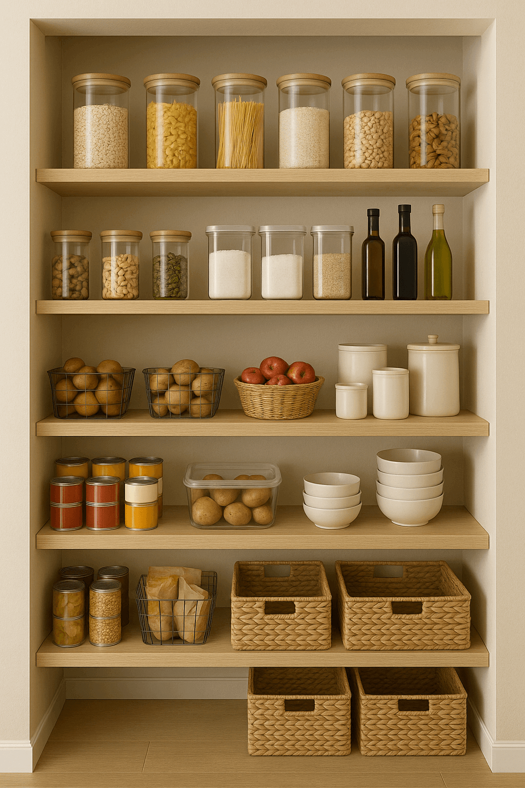 주방 팬트리 리모델링, 수납 공간 극대화 시공