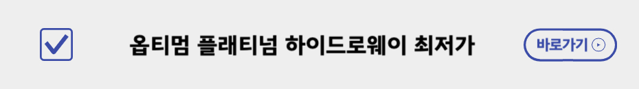 옵티멈 플래티넘 하이드로웨이