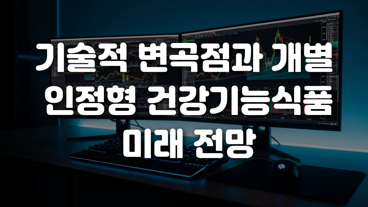 기술적 변곡점과 개별 인정형 건강기능식품 미래 전망