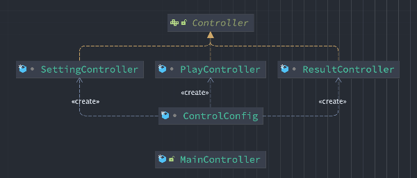 Controller 인터페이스로 분리