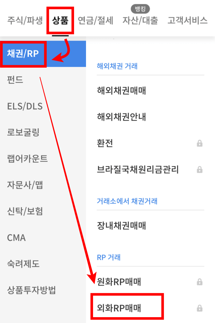 삼성전자-외화RP-매수방법1