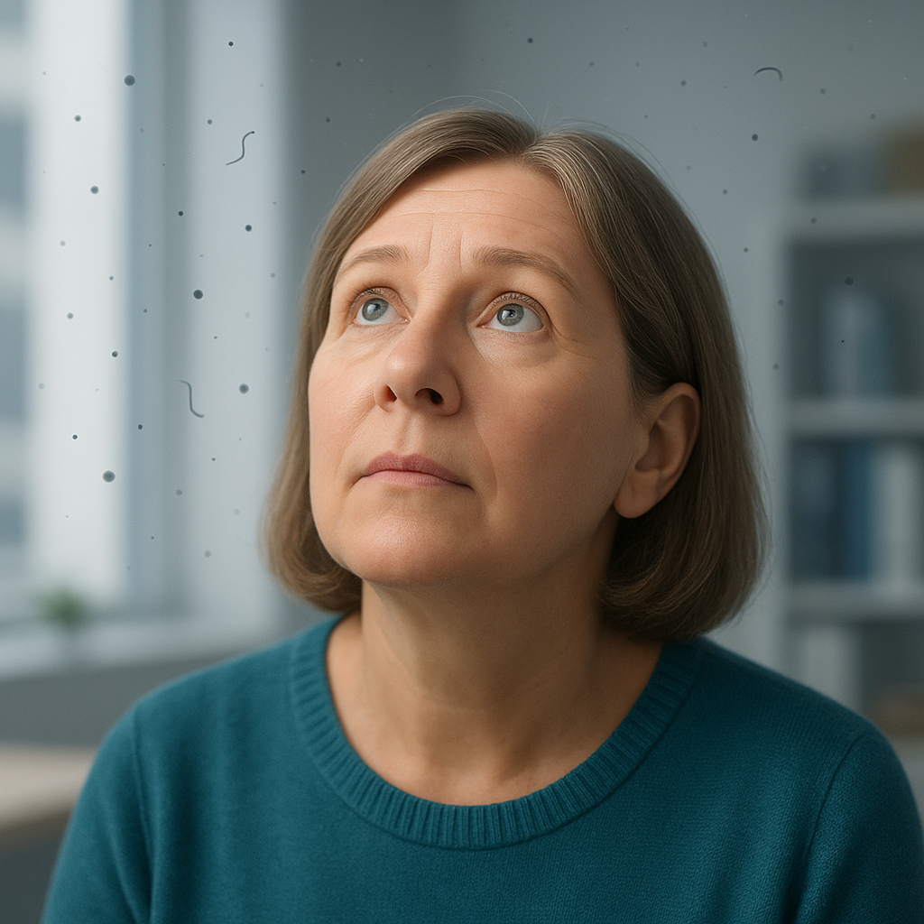 비문증 눈앞을 떠다니는 작은 물체 관련 사진