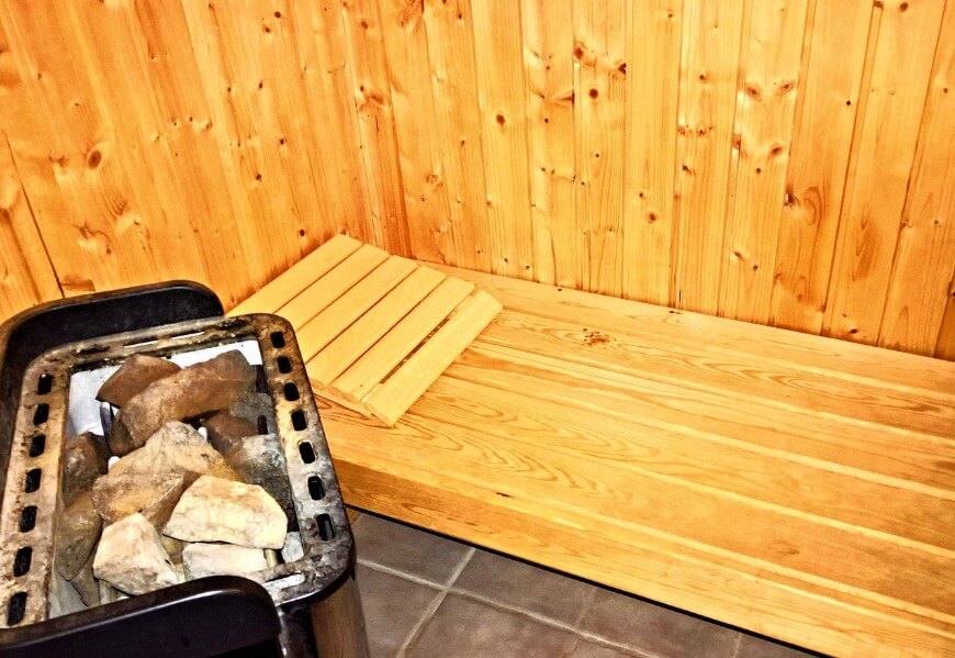 사우나 내부