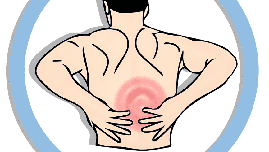 허리가 아픈 사람들의 사진 - 5