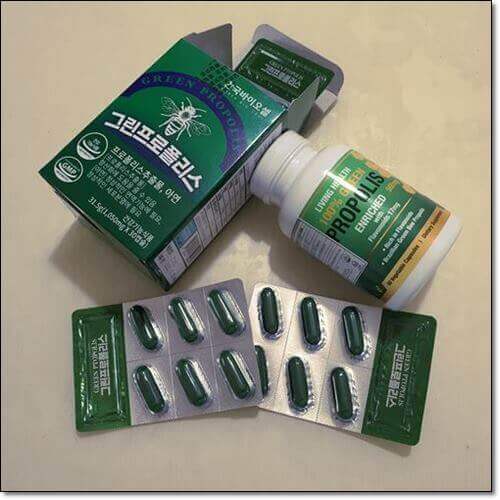 그린 프로폴리스 활성 성분