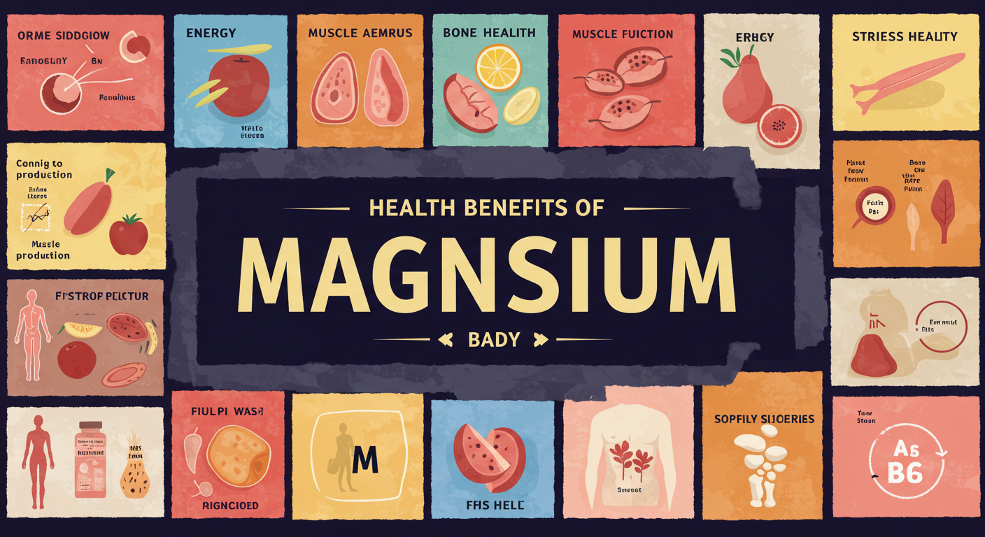 마그네슘 과다 섭취, 정말 괜찮을까? 부작용도 꼭 확인하세요