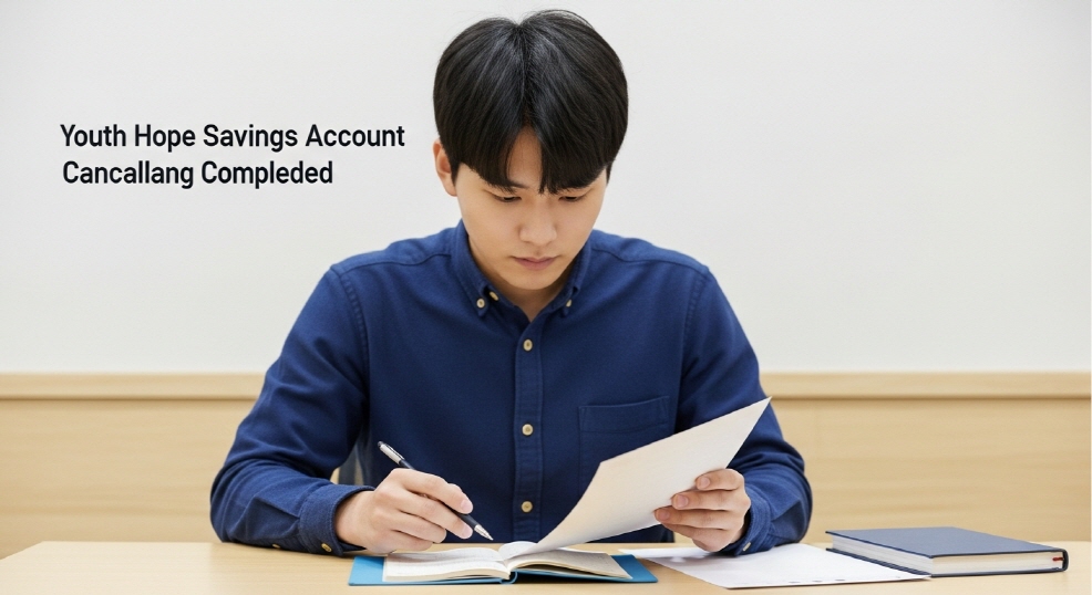 이전 통장 해지 완료 확인 