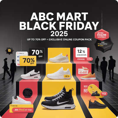  2025 ABC마트 블랙 프라이데이(블랙 ABC 데이) 이미지 