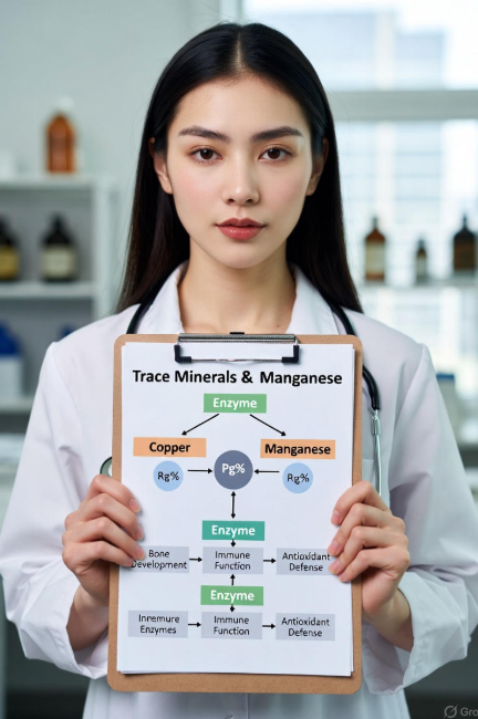 미네랄의 역할 관련 사진