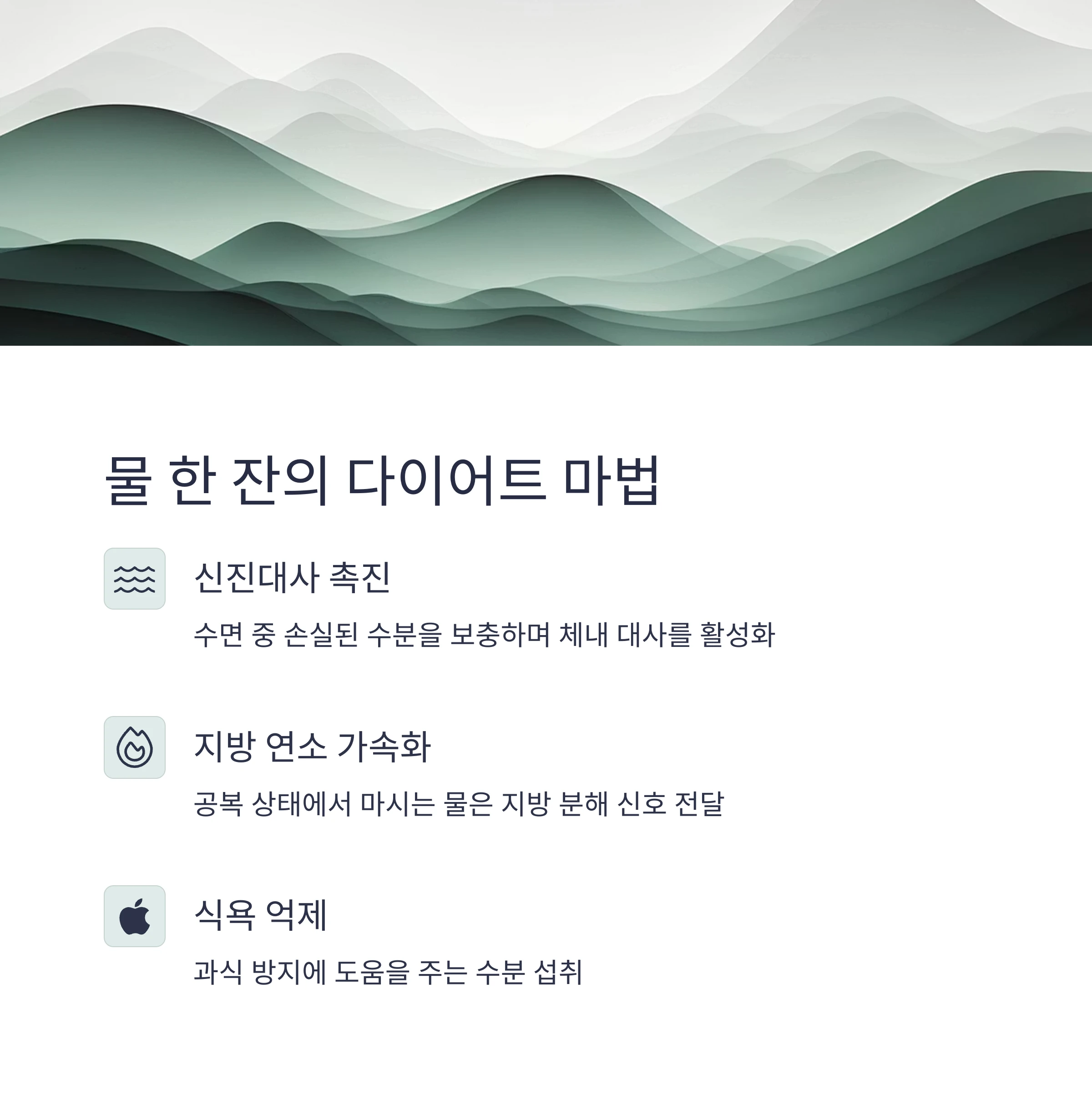 아침운동