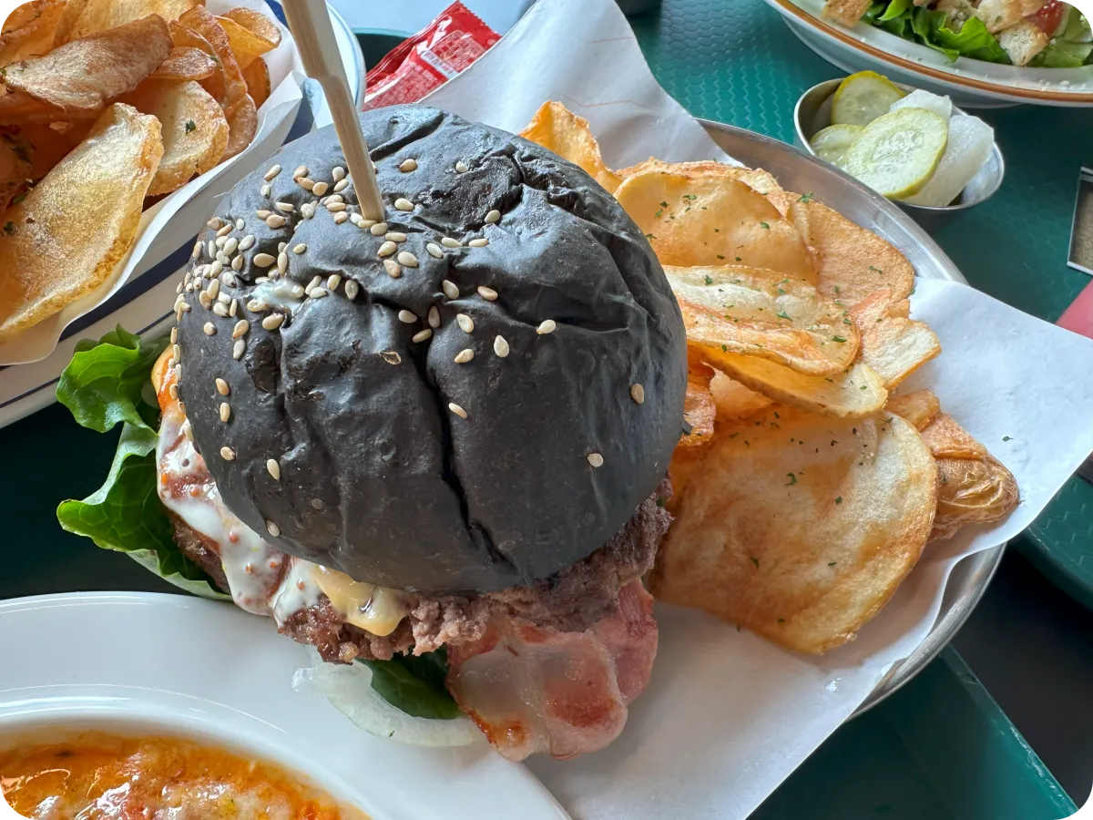 Mac & tonn 바베큐 버거