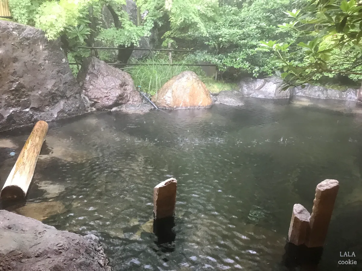 후쿠오카-유후인-료칸-추천-야마다야-아침-온천탕