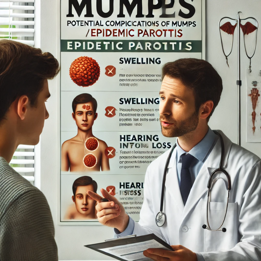 유행성이하선염 후유증 및 합병증 주의