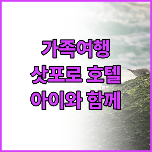 가족 여행객 필독! 삿포로 추천 호텔..