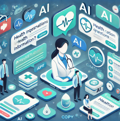 건강 정보 AI 챗봇 활용, 궁금증 해결 및 상담 받기 관련 사진