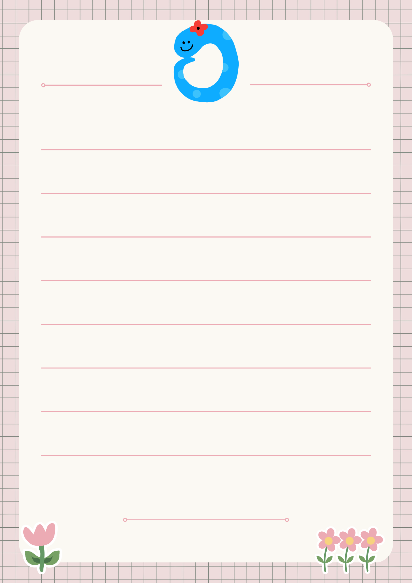 새해 편지지 설날 인사 편지지 모음 무료 다운로드