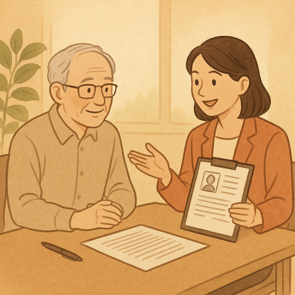 노인 재취업 컨설팅 창업에 관한 이미지