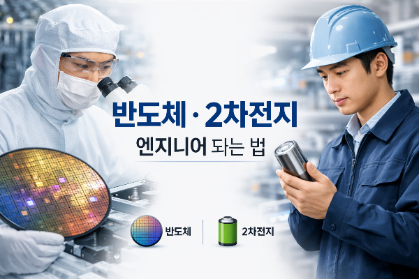 반도체 및 2차전지 엔지니어 되는 법