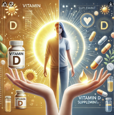 비타민 D, 햇빛보다 영양제가 나을까? 관련 사진