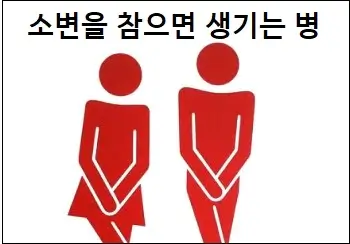 소변을 참으면 생기는 병