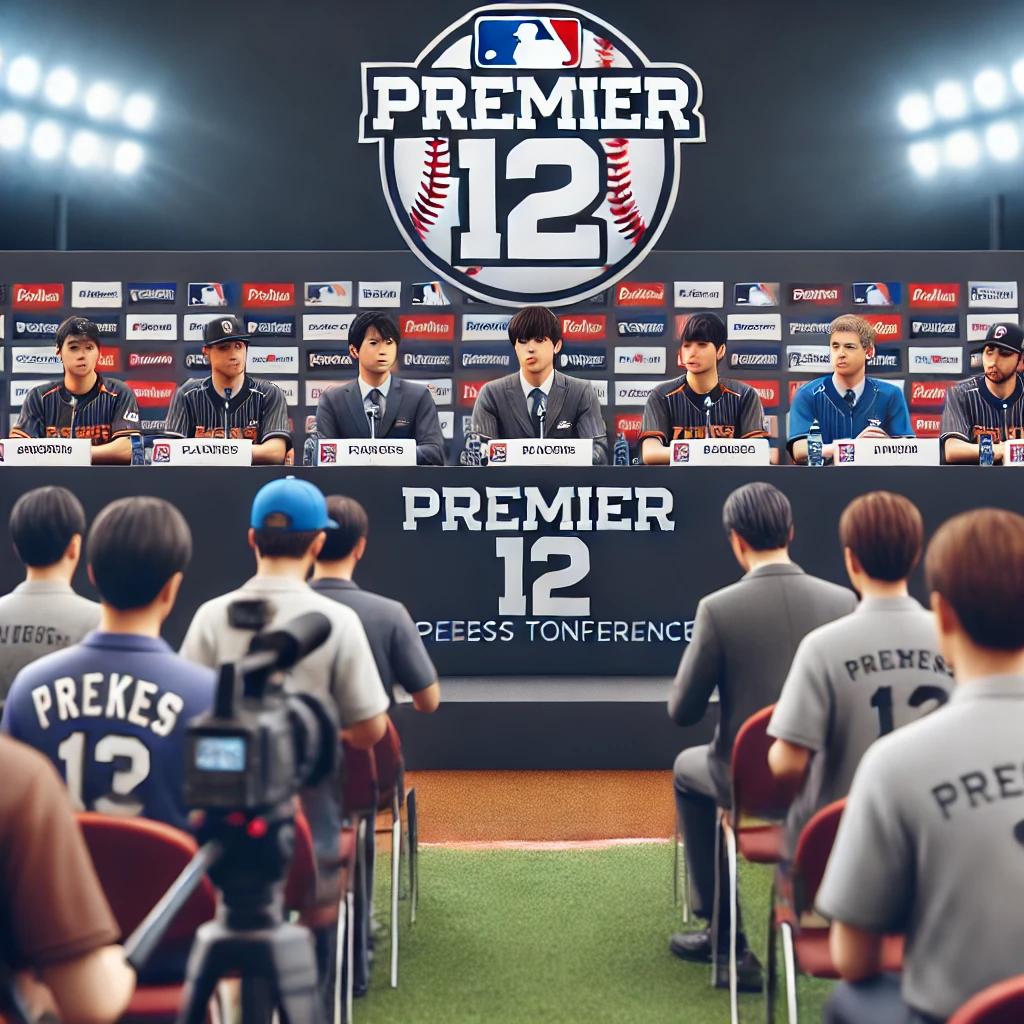 프리미어12 기자회견