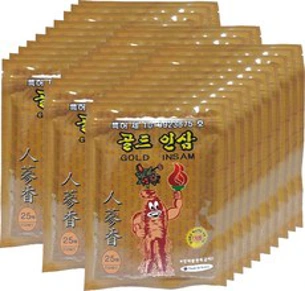 특허품 골드인삼건강패드, 25개입, 30팩