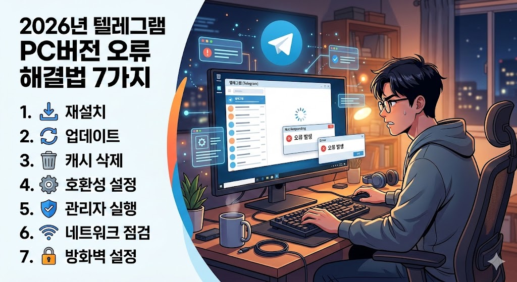 2026년 텔레그램 PC버전