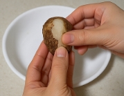 토란 껍질 까는법