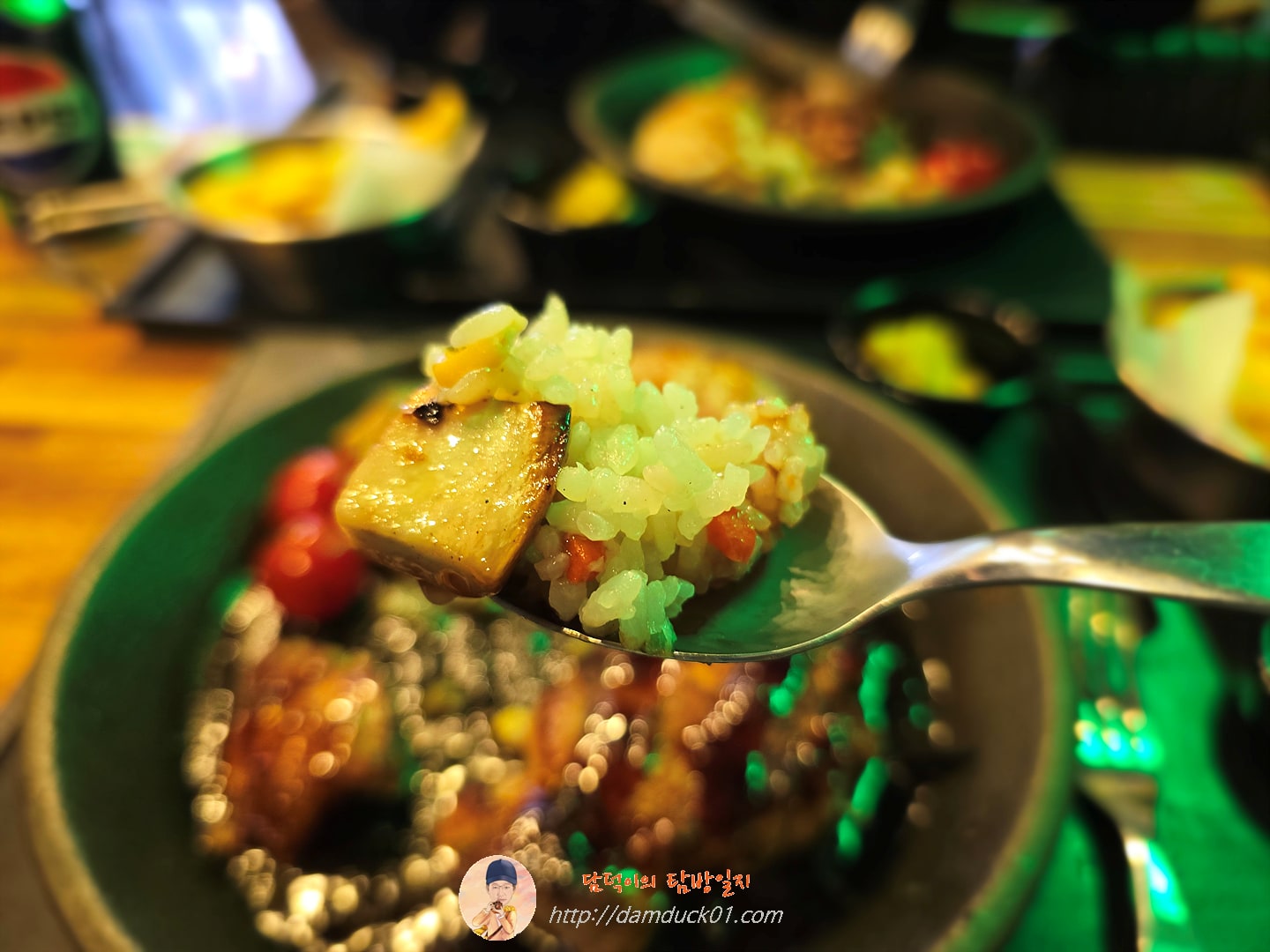 그릴 치킨 스테이크