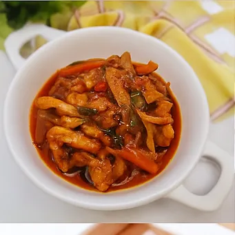 오징어 볶음 맛있게 만드는법16