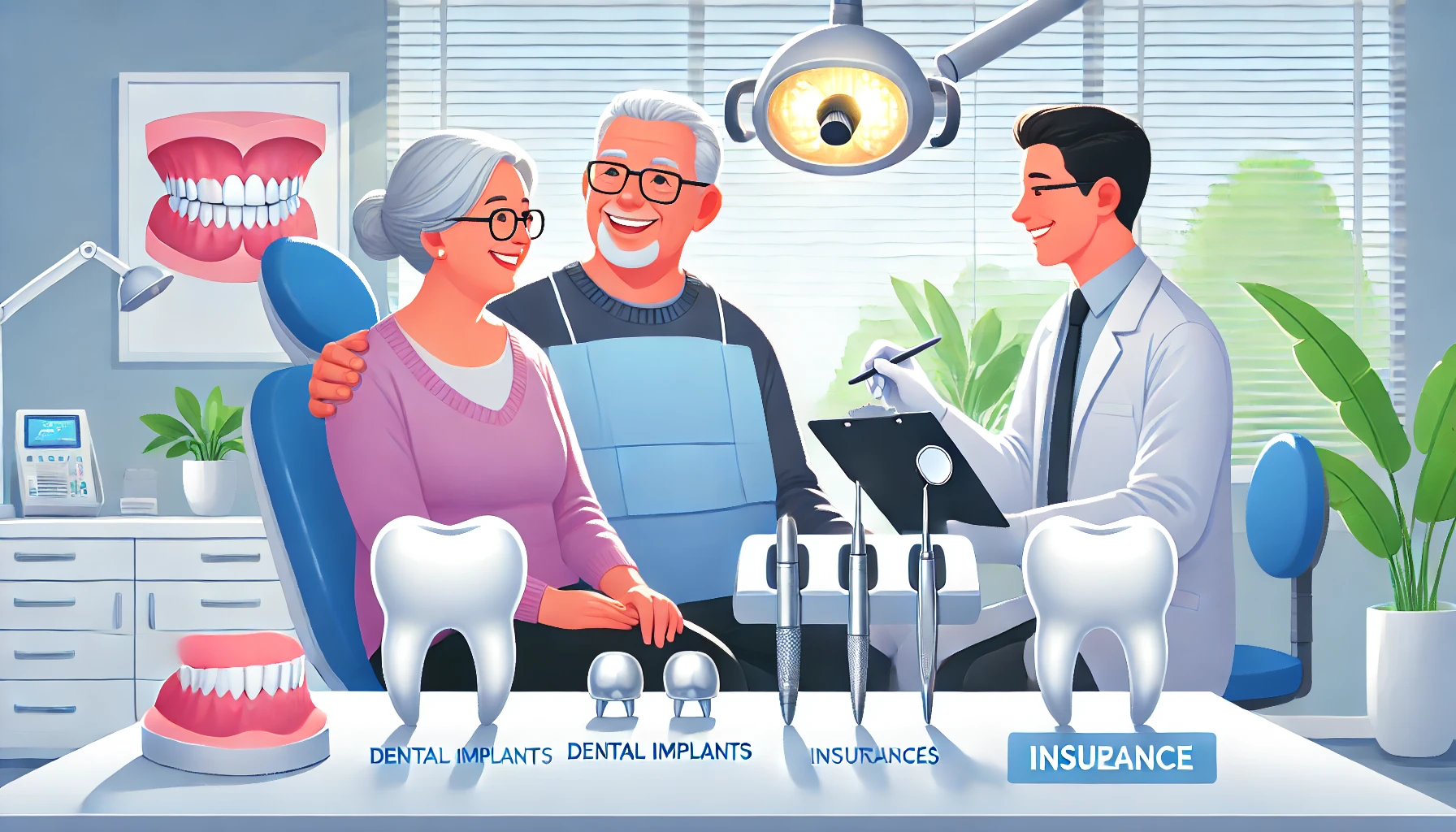 병원에서-치아상담중인-노년부부