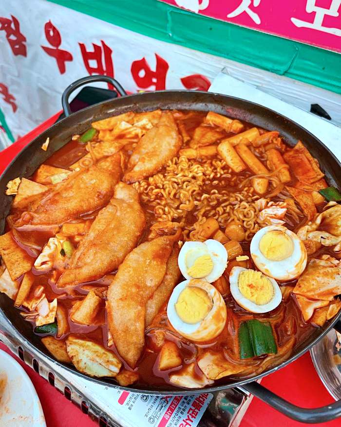 생활의 달인 중랑역 포차거리 즉석 떡볶이 맛집