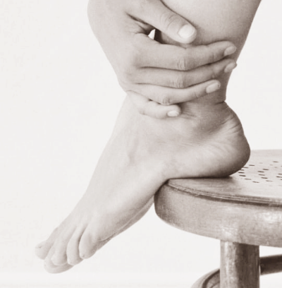 복숭아뼈 주위가 부어요, 단순한 부음일까? 물혹일까?